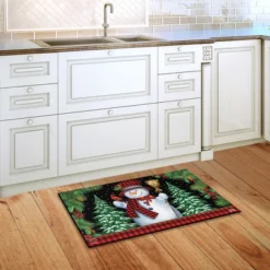 Red Checkered Snowman Winter Christmas Doormat 30" X 18" Indoor Outdoor Briarwood Lane -Briarwood Lane Verkoop GUEST 058eb087 9600 4577 a6a1 05275a9c6fd4