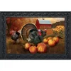 Autumn Turkeys Doormat Fall Nature Holiday Indoor Outdoor 30" X 18" Briarwood Lane