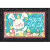 Briarwood Lane Easter Bunny And Chicks Primitive Doormat Primitive Indoor Outdoor 30" X 18"