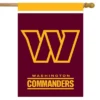 Briarwood Lane Washington Commanders House Flag 28" X 40" NFL Licensed