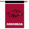 Briarwood Lane Arkansas Razorbacks House Flag NCAA Licensed 28" X 40"