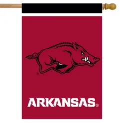 Briarwood Lane Arkansas Razorbacks House Flag NCAA Licensed 28" X 40"