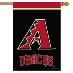 Briarwood Lane Arizona Diamondbacks House Flag MLB Licensed 28" X 40"