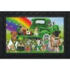 Lucky Pups St. Patrick's Day Doormat Dogs Humor 30" X 18" Briarwood Lane