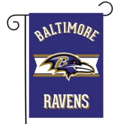 Briarwood Lane Retro Baltimore Ravens Garden Flag NFL Double-Sided 18" X 12.5"