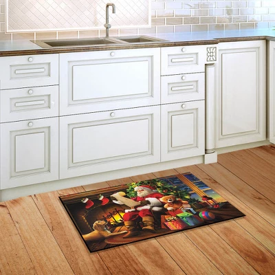 Briarwood Lane Naughty Or Nice Christmas Doormat Santa Claus Indoor Outdoor 30" X 18" 3 Briarwood Lane Naughty Or Nice Christmas Doormat Santa Claus Indoor Outdoor 30" X 18" - Image 3