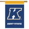 Briarwood Lane Kent State University NCAA Licensed House Flag 28" X 40"