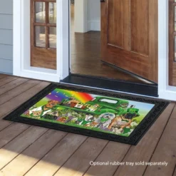 Lucky Pups St. Patrick's Day Doormat Dogs Humor 30" X 18" Briarwood Lane 4 Lucky Pups St. Patrick's Day Doormat Dogs Humor 30" X 18" Briarwood Lane -Briarwood Lane Verkoop GUEST 3093d3e9 6251 417b b309 6fbb1e238fa3