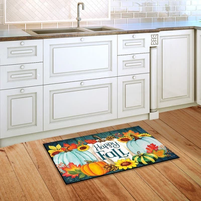 Briarwood Lane Happy Fall Pumpkins Primitive Doormat Autumn Leave 3 Briarwood Lane Happy Fall Pumpkins Primitive Doormat Autumn Leave - Image 3