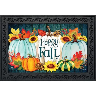Briarwood Lane Happy Fall Pumpkins Primitive Doormat Autumn Leave 1 Briarwood Lane Happy Fall Pumpkins Primitive Doormat Autumn Leave