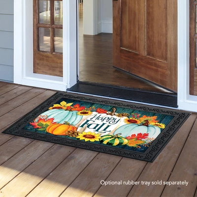 Briarwood Lane Happy Fall Pumpkins Primitive Doormat Autumn Leave 2 Briarwood Lane Happy Fall Pumpkins Primitive Doormat Autumn Leave - Image 2