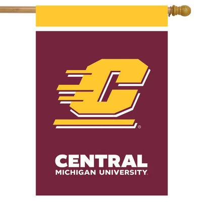 Briarwood Lane Central Michigan University NCAA Licensed House Flag 28" X 40" 1 Briarwood Lane Central Michigan University NCAA Licensed House Flag 28" X 40"