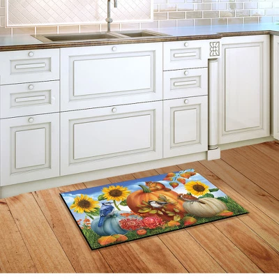 Autumn Gathering Fall Doormat 30" X 18" Indoor Outdoor Briarwood Lane 3 Autumn Gathering Fall Doormat 30" X 18" Indoor Outdoor Briarwood Lane - Image 3