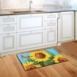 Briarwood Lane Sunflower Field Summer Doormat Butterflies Floral 30" X 18" Indoor Outdoor -Briarwood Lane Verkoop GUEST 4a23ad75 b7d4 46c4 9dbb 0d88b25ca36b