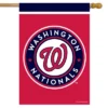 Briarwood Lane Washington Nationals House Flag MLB Licensed 28" X 40"