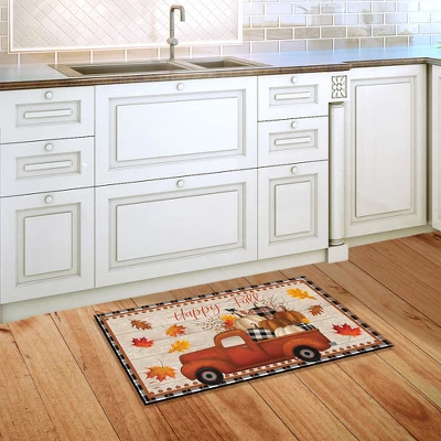 Briarwood Lane Happy Fall Pickup Truck Doormat Indoor Outdoor 30" 3 Briarwood Lane Happy Fall Pickup Truck Doormat Indoor Outdoor 30" - Image 3