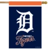 Briarwood Lane Detroit Tigers House Flag MLB Licensed 28" X 40"