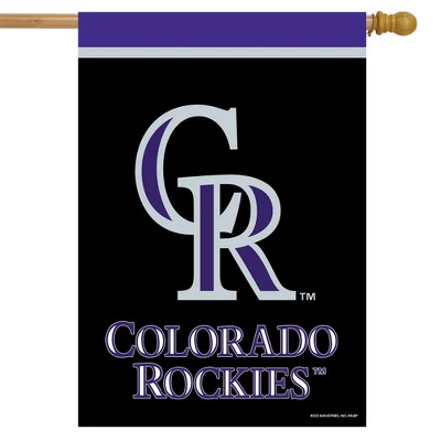 Briarwood Lane Colorado Rockies House Flag MLB Licensed 28" X 40" 1 Briarwood Lane Colorado Rockies House Flag MLB Licensed 28" X 40"