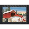 Winter Bridge Doormat Pickup Truck Indoor Outdoor 30" X 18" Briarwood Lane