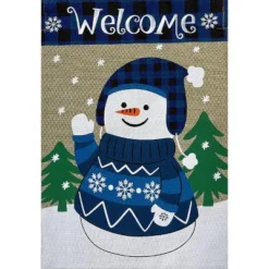 Briarwood Lane Happy Snowman Burlap Winter House Flag Welcome 28" 4 Briarwood Lane Happy Snowman Burlap Winter House Flag Welcome 28" -Briarwood Lane Verkoop GUEST 5b7e300a 3868 4a6b 8b57 1b3a5b88e92b