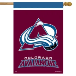 Briarwood Lane Colorado Avalanche House Flag NHL Licensed 28" X 40"