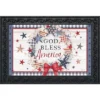 American Wreath Rustic Doormat Patriotic Indoor Outdoor 30" X 18" Briarwood Lane