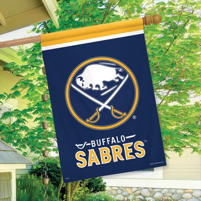 Briarwood Lane Buffalo Sabres House Flag NHL Licensed 28" X 40" 2 Briarwood Lane Buffalo Sabres House Flag NHL Licensed 28" X 40" - Image 2
