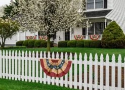 Briarwood Lane Burlap Patriotic Embroidered Bunting USA 72" X 36" Pleated Banner With Brass Grommets 4 Briarwood Lane Burlap Patriotic Embroidered Bunting USA 72" X 36" Pleated Banner With Brass Grommets -Briarwood Lane Verkoop GUEST 79c6f786 8f2b 483c 8f9f 968a4b7bbd71