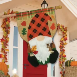 Fall Gnome Burlap House Flag 40" X 28" Briarwood Lane -Briarwood Lane Verkoop GUEST 8571c364 7d13 4e6e 98bb 62aa5dfbf39f