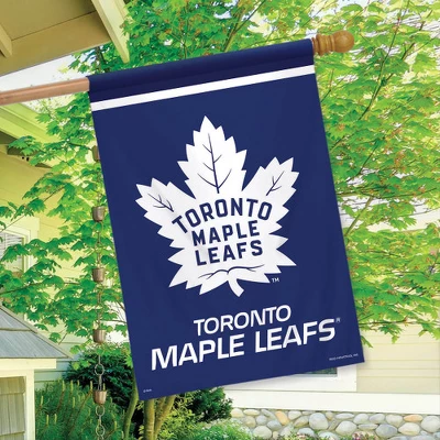 Briarwood Lane Toronto Maple Leafs House Flag NHL Licensed 28" X 40" 2 Briarwood Lane Toronto Maple Leafs House Flag NHL Licensed 28" X 40" - Image 2