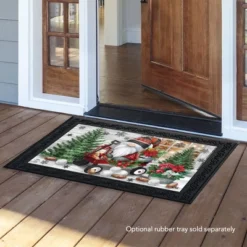 Wagon Gnome Winter Christmas Doormat 30" X 18" Indoor Outdoor Briarwood Lane -Briarwood Lane Verkoop GUEST 874cfc38 3641 41d9 9548 cf9f03b251ae