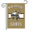 Briarwood Lane Retro New Orleans Saints Garden Flag NFL Double-Sided 18" X 12.5"