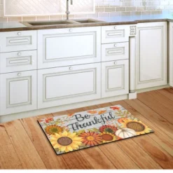 Be Thankful Flowers Doormat 18" X 30" Indoor Outdoor Briarwood Lane -Briarwood Lane Verkoop GUEST 8d935754 8620 4df8 9106 65557dc0e854