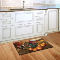 Autumn Turkeys Doormat Fall Nature Holiday Indoor Outdoor 30" X 18" Briarwood Lane -Briarwood Lane Verkoop GUEST 9087547f f660 4546 9664 6816cbb212ef