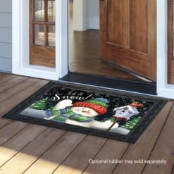 Snow Time Snowman Winter Doormat Indoor Outdoor 30" X 18" Briarwood Lane 4 Snow Time Snowman Winter Doormat Indoor Outdoor 30" X 18" Briarwood Lane -Briarwood Lane Verkoop GUEST 91149eb5 a2c4 44cb be9e 8baedae0391e