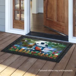 Briarwood Lane Snow Day Cardinals Winter Doormat Birdhouse Indoor / Outdoor 30" X 18" -Briarwood Lane Verkoop GUEST 947cae2b 0cc0 46e8 a108 4abdb00fac70