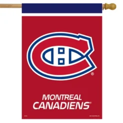 Briarwood Lane Montreal Canadiens House Flag NHL Licensed 28" X 40"