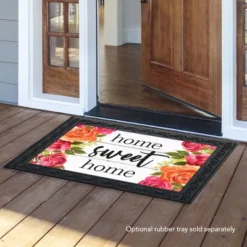 Farmhouse Home Sweet Home Floral Doormat Indoor Outdoor 30" X 18" Briarwood Lane 4 Farmhouse Home Sweet Home Floral Doormat Indoor Outdoor 30" X 18" Briarwood Lane -Briarwood Lane Verkoop GUEST 9696dc6c eabd 466d b61a 1218d1730a9a