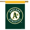 Briarwood Lane Oakland Athletics House Flag MLB Licensed 28" X 40"