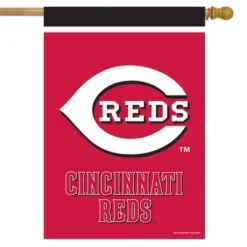 Briarwood Lane Cincinnati Reds House Flag MLB Licensed 28" X 40"