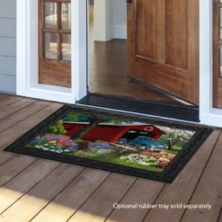 Bridge In Bloom Spring Doormat Floral Indoor Outdoor 30" X 18" Briarwood Lane -Briarwood Lane Verkoop GUEST 9e1e2052 aecb 4bd0 a5e4 d9a920a654fd
