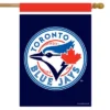 Briarwood Lane Toronto Blue Jays House Flag MLB Licensed 28" X 40"