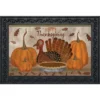 Briarwood Lane Gather Together Thanksgiving Doormat Primitive Pum