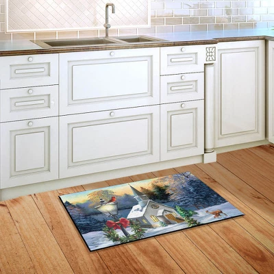 Briarwood Lane Come All Ye Faithful Winter Doormat Church Cardinal Indoor Outdoor 30" X 18" 3 Briarwood Lane Come All Ye Faithful Winter Doormat Church Cardinal Indoor Outdoor 30" X 18" - Image 3