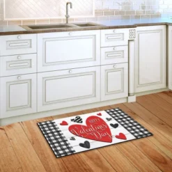 Checkered Valentine Doormat Indoor Outdoor 30" X 18" Briarwood Lane -Briarwood Lane Verkoop GUEST b1a8bc36 acb0 4afa aa61 ecae238777ee