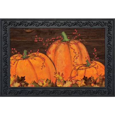 Briarwood Lane Rustic Pumpkin Patch Fall Doormat Autumn Indoor / 1 Briarwood Lane Rustic Pumpkin Patch Fall Doormat Autumn Indoor /
