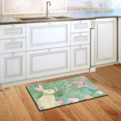 Easter Bunny And Tulips Primitive Doormat Floral 30" X 18" Briarwood Lane -Briarwood Lane Verkoop GUEST bf969aa6 c116 402c 93ed 14e01cdc56a3