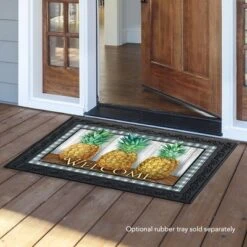 Checkered Pineapple Everyday Doormat Indoor Outdoor 30" X 18" Briarwood Lane 4 Checkered Pineapple Everyday Doormat Indoor Outdoor 30" X 18" Briarwood Lane -Briarwood Lane Verkoop GUEST bfdf3beb 9ed1 48f8 b329 ba005200d0f8