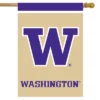 Briarwood Lane Washington Huskies House Flag NCAA Licensed 28" X 40"