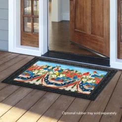 Briarwood Lane American Birds Spring Doormat Patriotic Floral Indoor Outdoor 30" X 18" 4 Briarwood Lane American Birds Spring Doormat Patriotic Floral Indoor Outdoor 30" X 18" -Briarwood Lane Verkoop GUEST c63a27fb d344 4e78 9a3c 9d7da36dac36